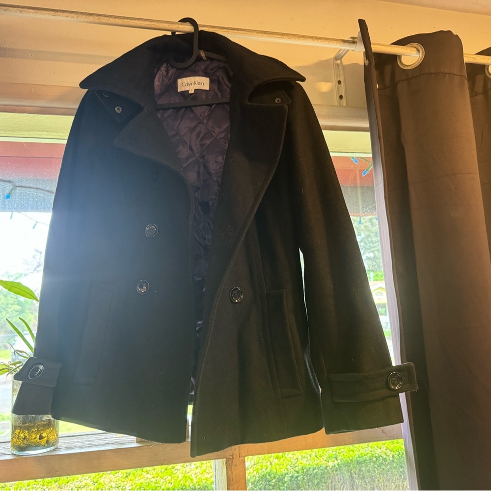 Calvin Klein Pea Coat Size 8